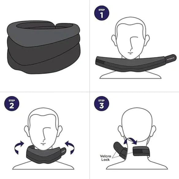 Soporte cervical Importado -Antironquido- Quita la Apnea del Sueño