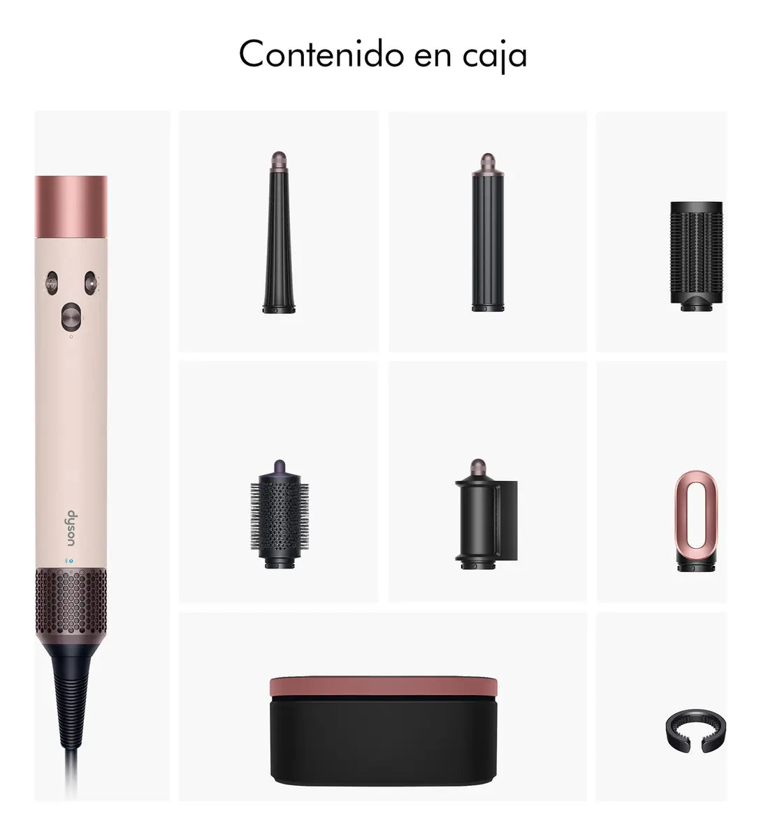Multiestilizador Y Secadora Dyson Airwrap I.d. Ceramic Pink