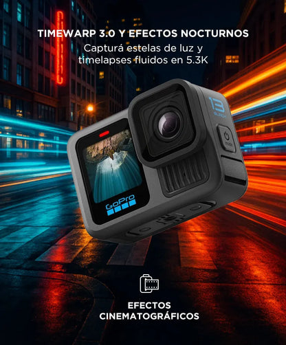 Gopro Hero13 Black Color Negro Cámara De Acción Sumergible